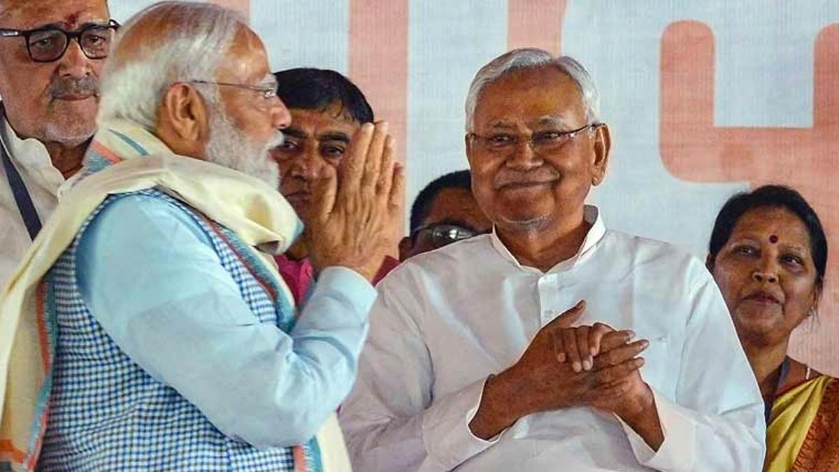 Prime Minister Narendra Modi and Bihar Chief Minister Nitish Kumar | PTI