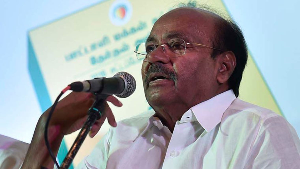 Ramadoss, son Anmbumani spar openly at PMK meeting- The Week