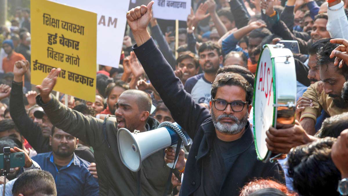 BPSC row: Jan Suraaj chief Prashant Kishore gives 48-hour ultimatum to ...