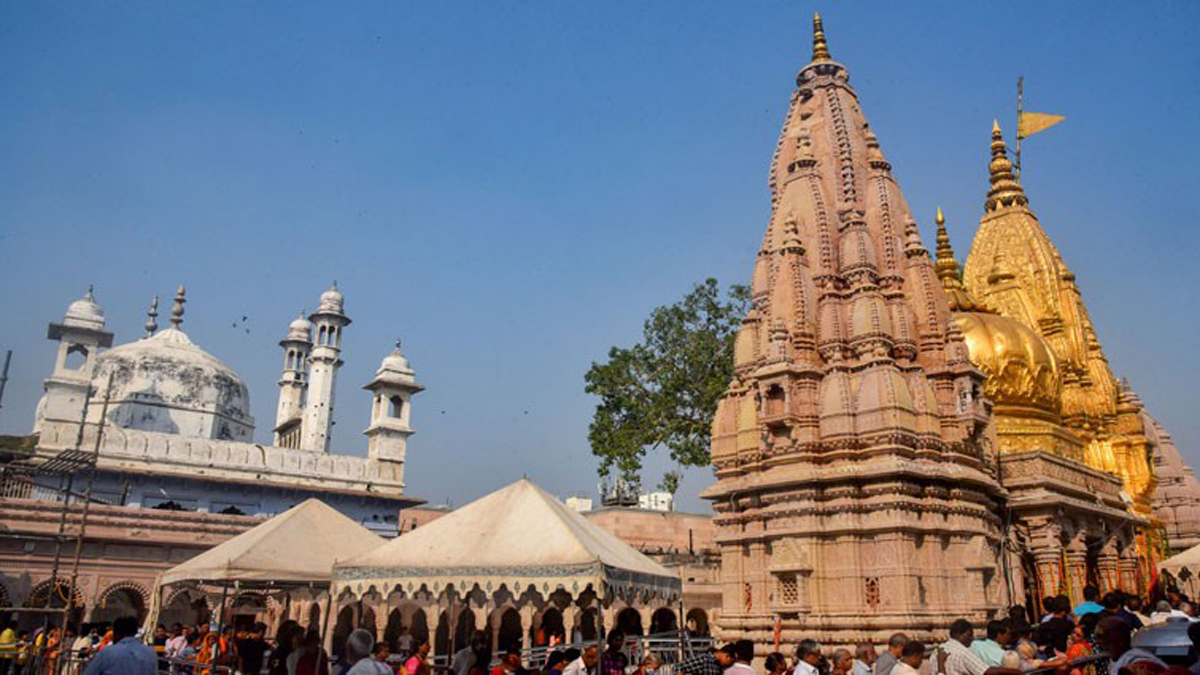 Gyanvapi mosque and Kashi Vishwanath Temple 