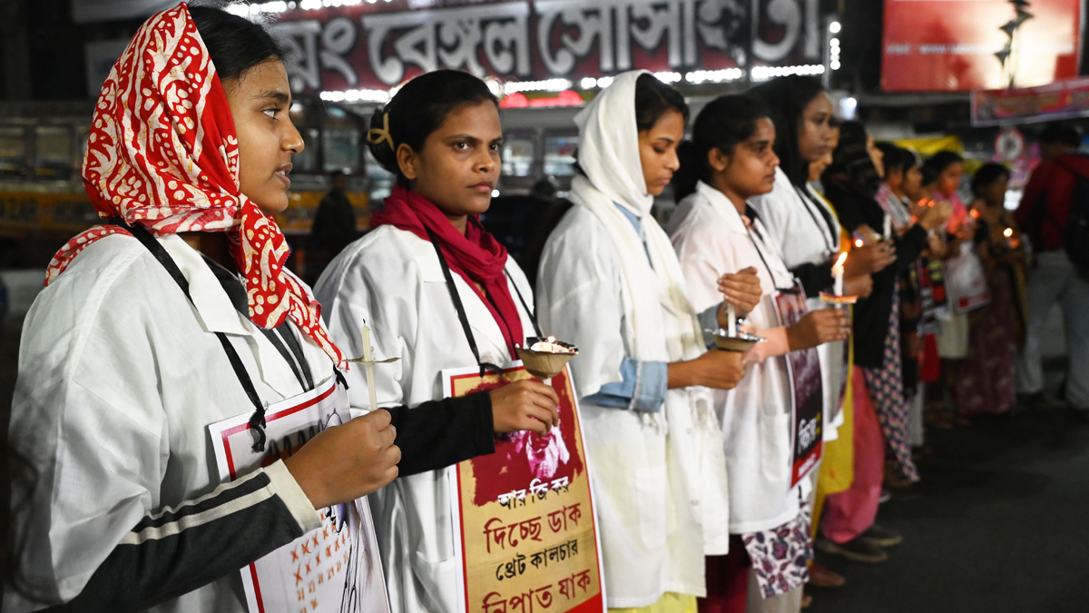 RG Kar junior doctors protest