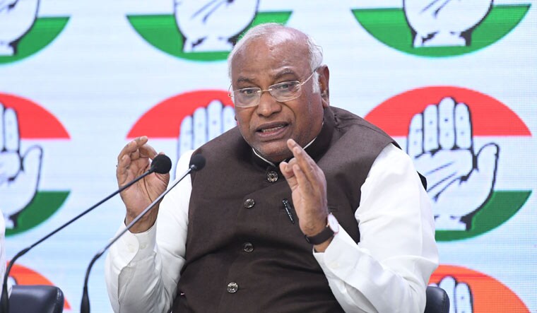 Congress president Mallikarjun Kharge | Kritajna Naik