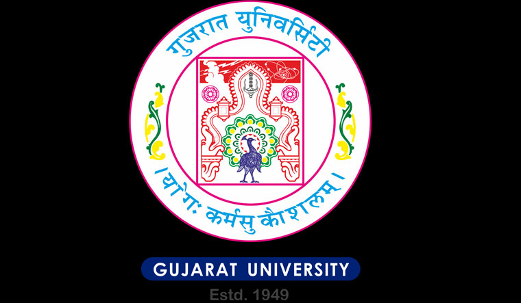 gujarat-university-logo