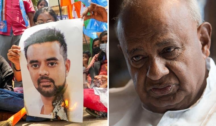 H.D. Deve Gowda said he has no objection to action against grandson Prajwal Revanna if found guilty | PTI/Bhanu Prakash Chandra