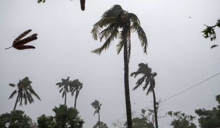 Strong winds hit Kuakata beach on the coast of Bay of Bengal as Cyclone Remal advances in Barisal, Bangladesh | AP