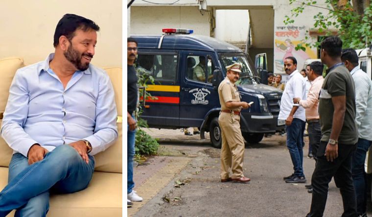 Sunil Tingre (Right)  Two doctors of the Sassoon General Hospital being taken into police custody after their arrest for alleged manipulation of blood samples | PTI
