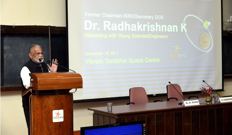 Former ISRO Chairman K. Radhakrishnan
