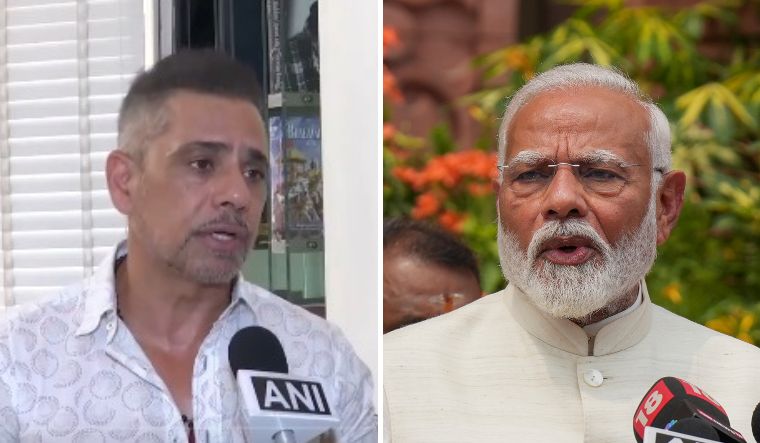Robert Vadra said 'it's sad that the Prime Minister has got a thought process of a dark vision for India' | ANI/PTI