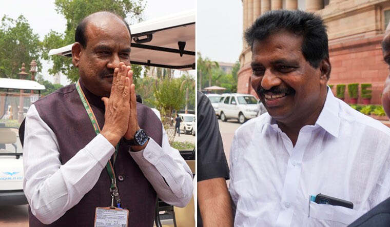 Om Birla and K. Suresh | PTI