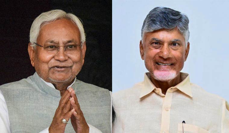 Nitish Kumar and Chandrababu Naidu 