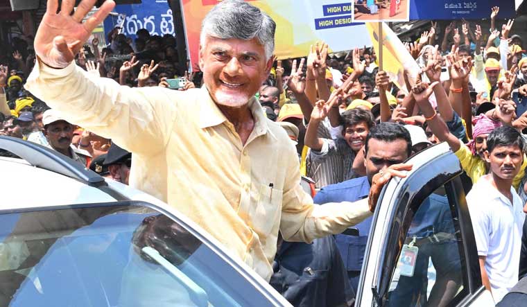 TDP supremo Chandrababu Naidu | X 