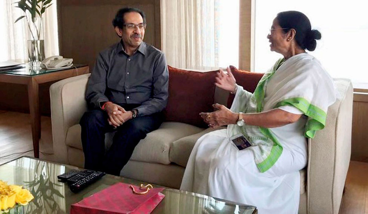 [FIle] Mamata Banerjee and Uddhav Thackeray | PTI
