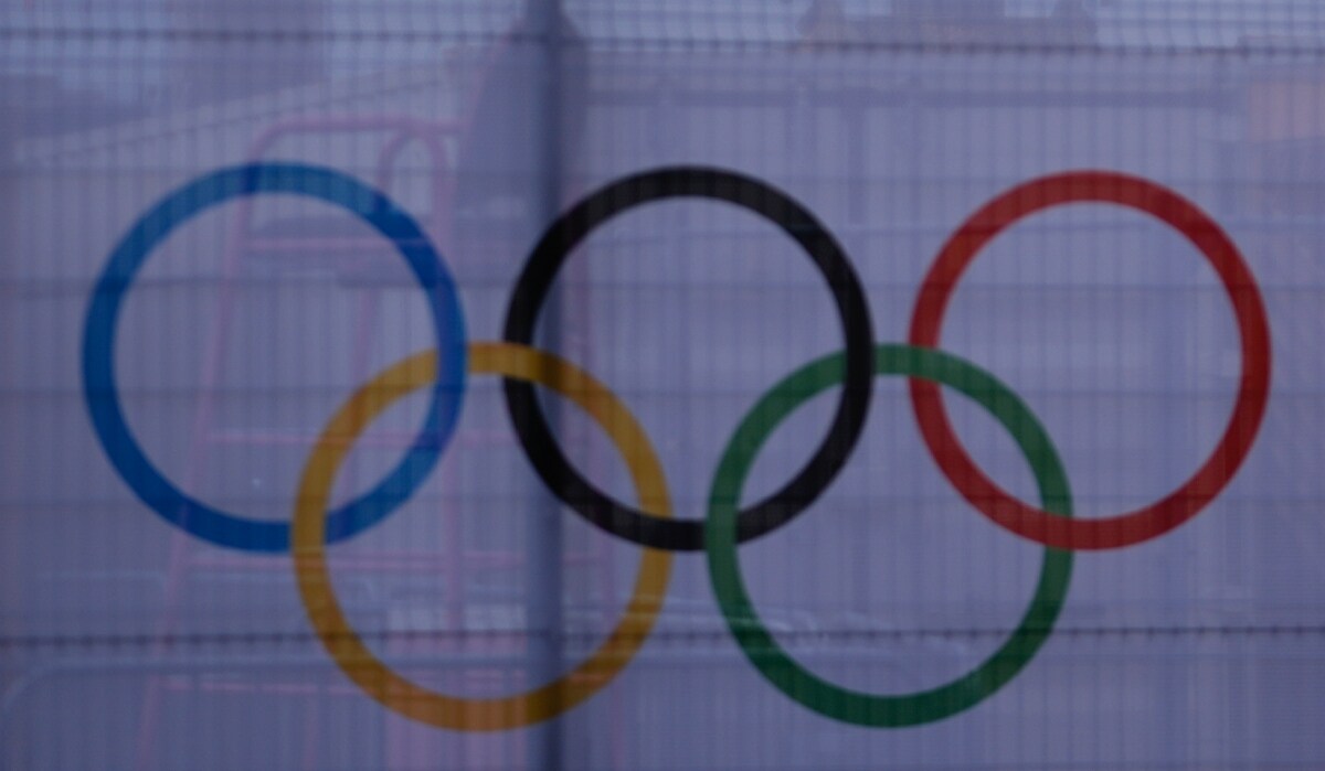 Image of the Olympic rings used for representation | AP