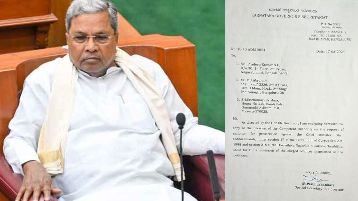 Siddaramaiah prosecution - 1