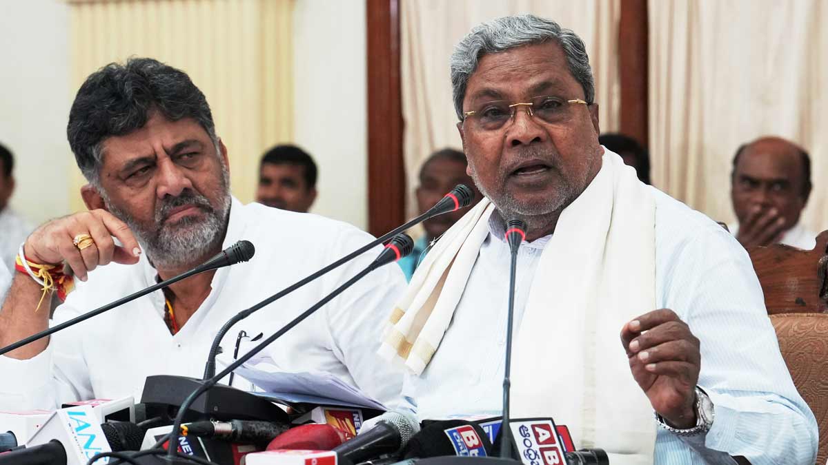 Siddaramaiah and D.K. Shivakumar