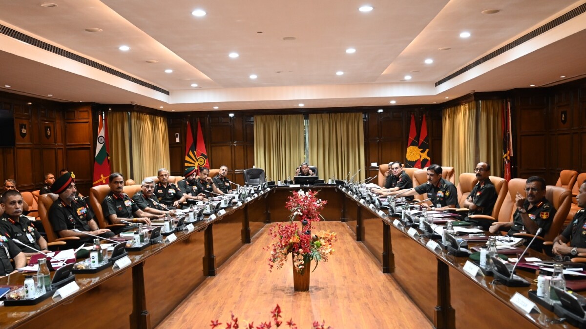 Monday's event resembled Army commanders conference
