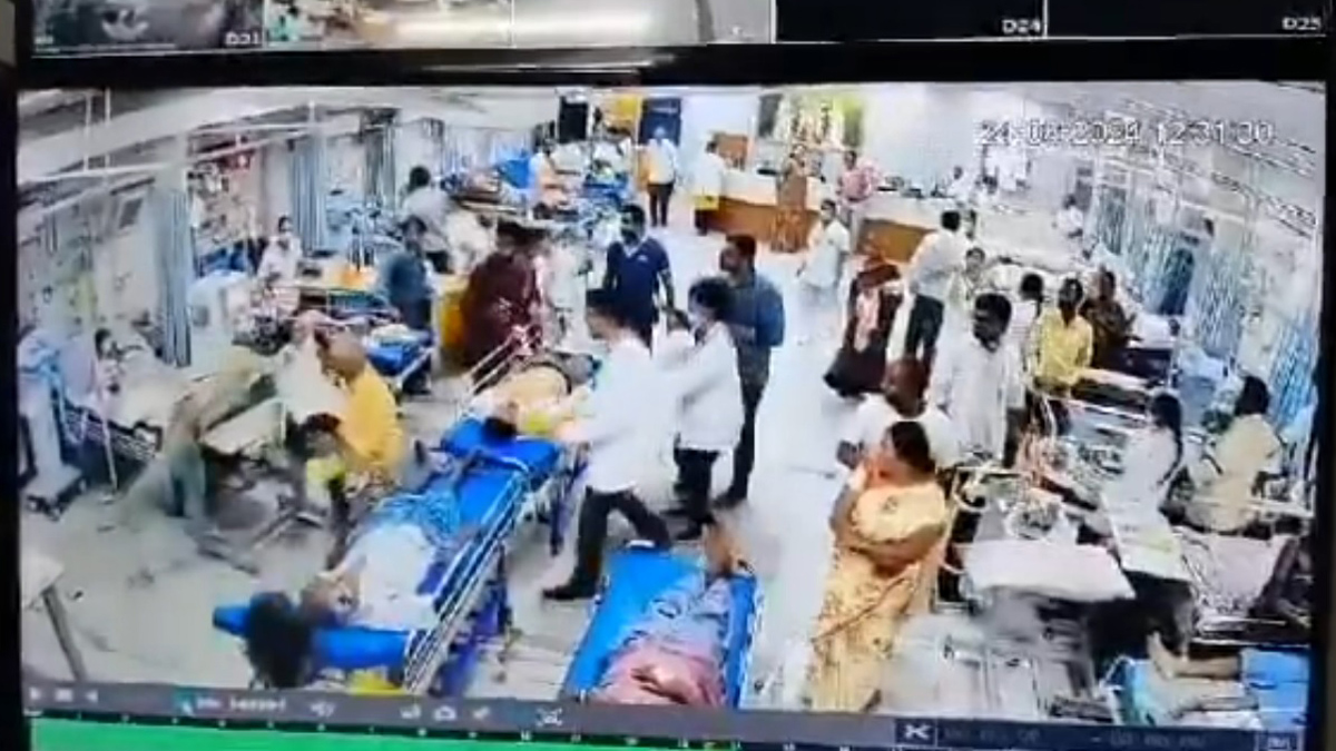 Doctor attacked in Andhra Pradesh
