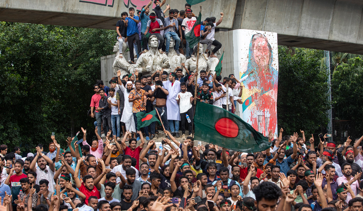 Bangladesh PM Hasina quits