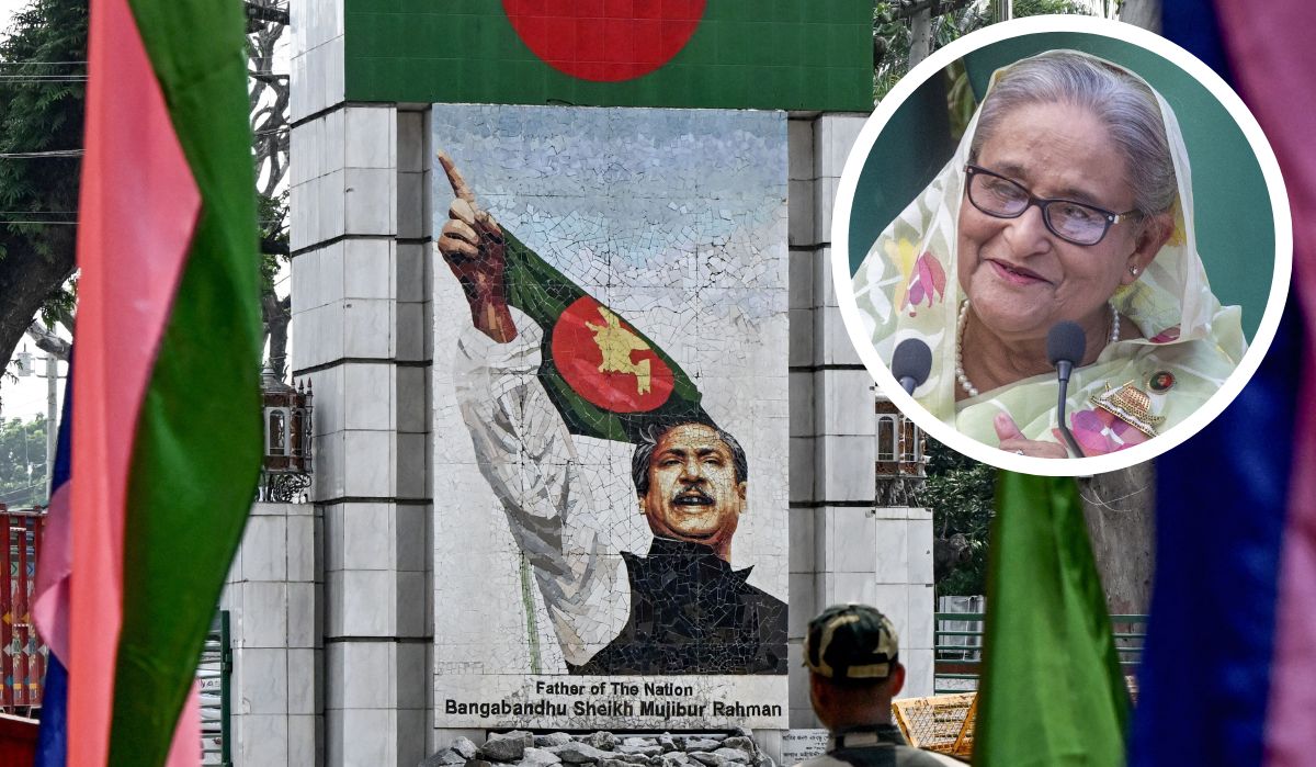 Sheikh Hasina had taken political asylum in India along with her husband, two children and her sister after her father Sheikh Mujibur Rahman was assassinated in 1975 | AFP/PTI