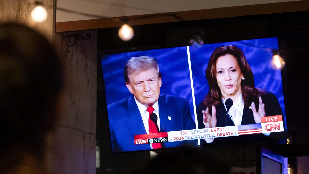 Trump Harris debate