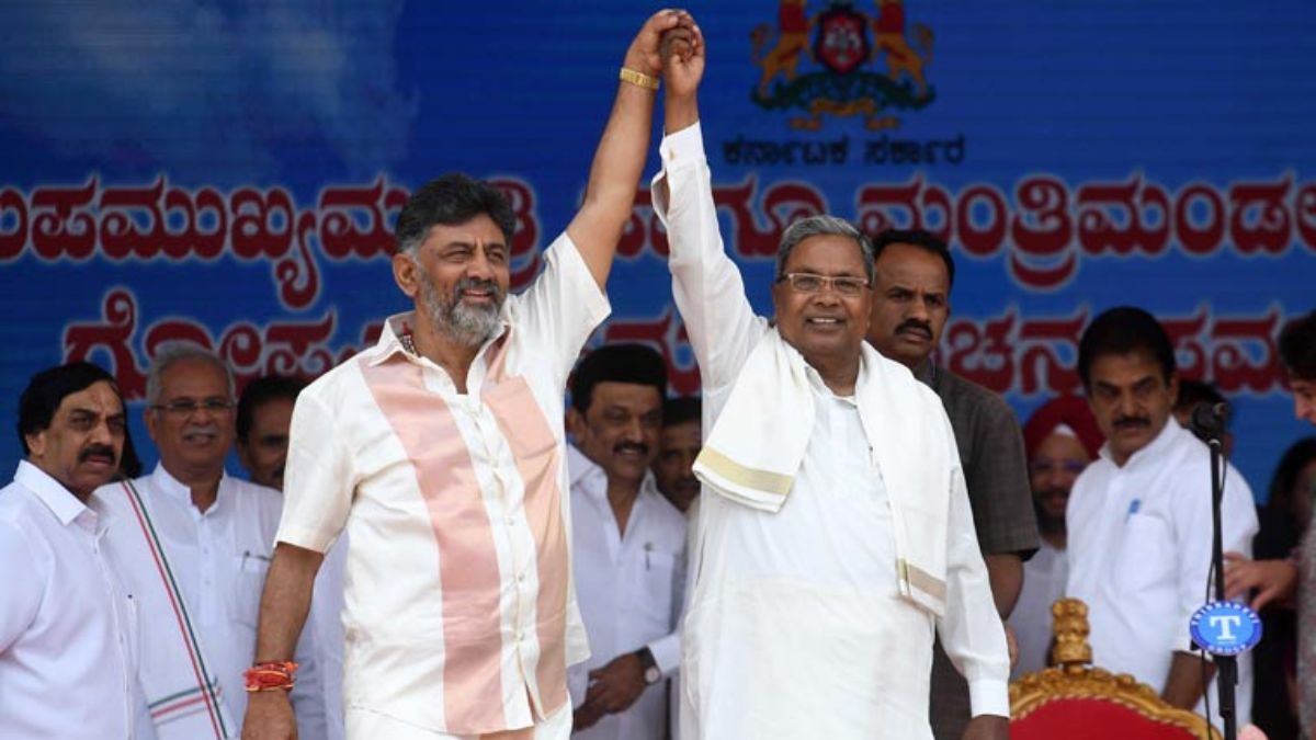 Siddaramaiah and DK Shivakumar
