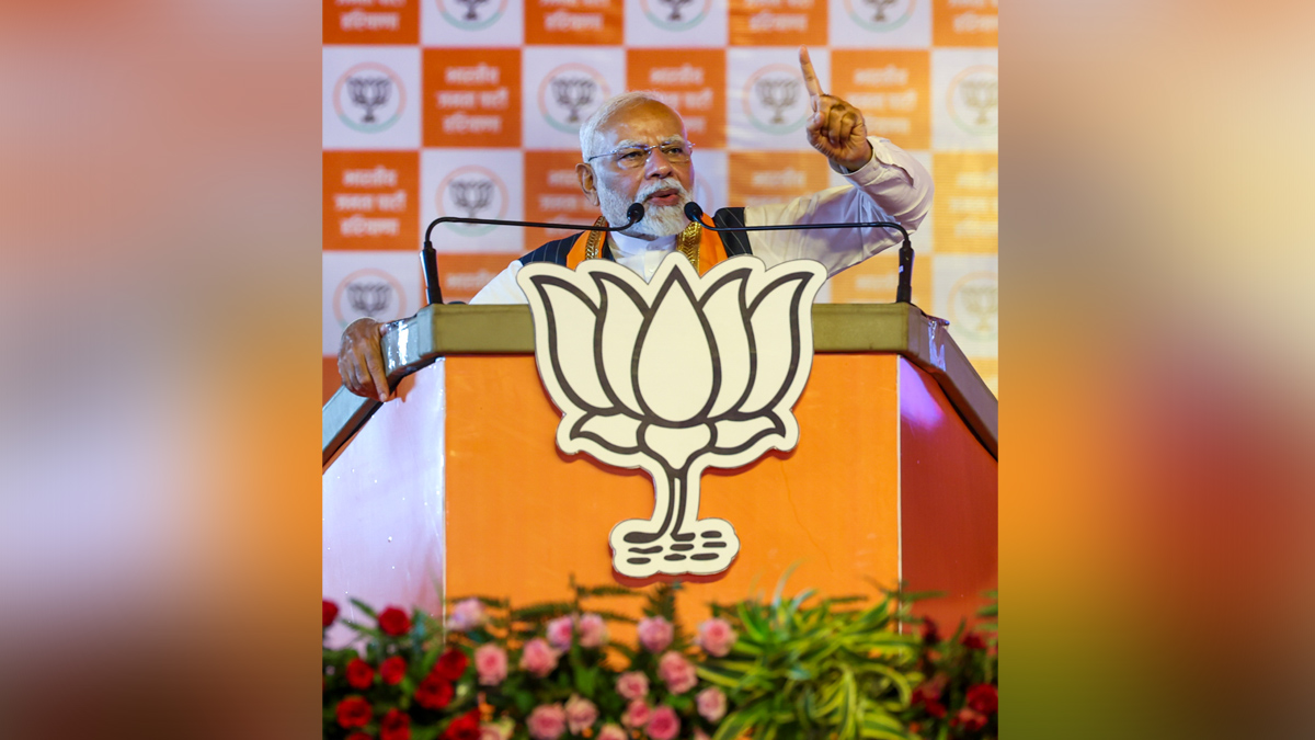 PM Modi at Kurukshetra rally in Haryana