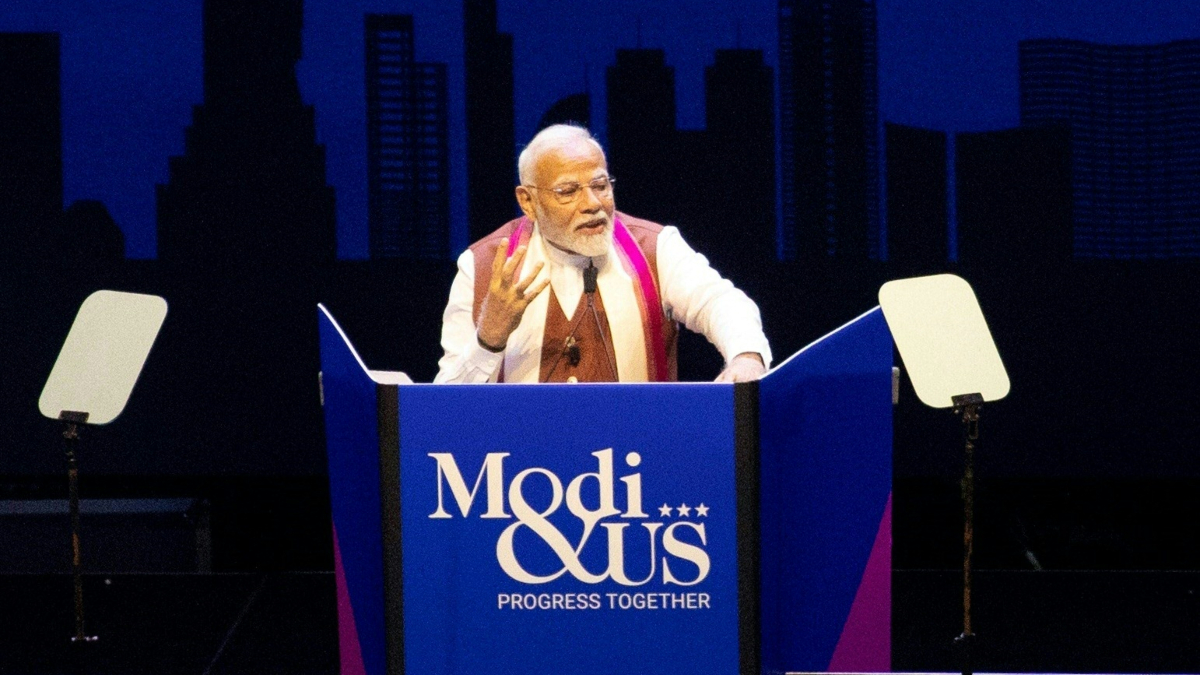 Prime Minister Narendra Modi on Sunday said that he has set very ambitious goals in his third term to make the country a developed nation and asserted that India today is a land of opportunities.
