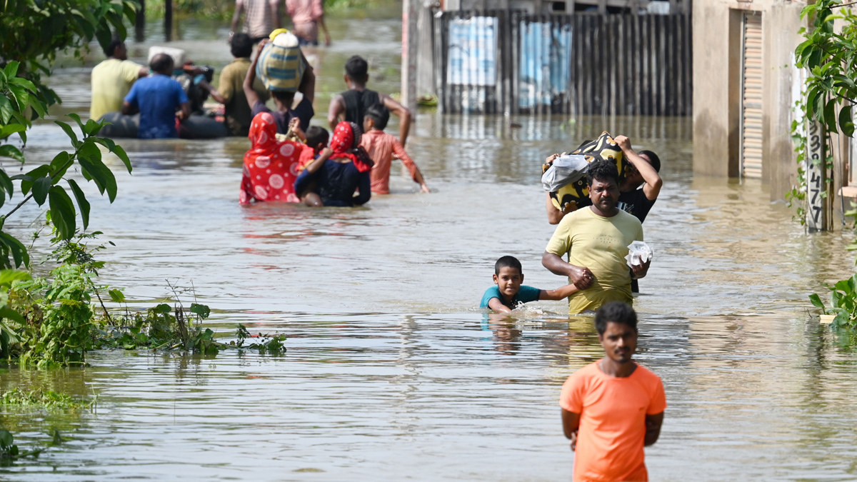 West Bengal flood situation