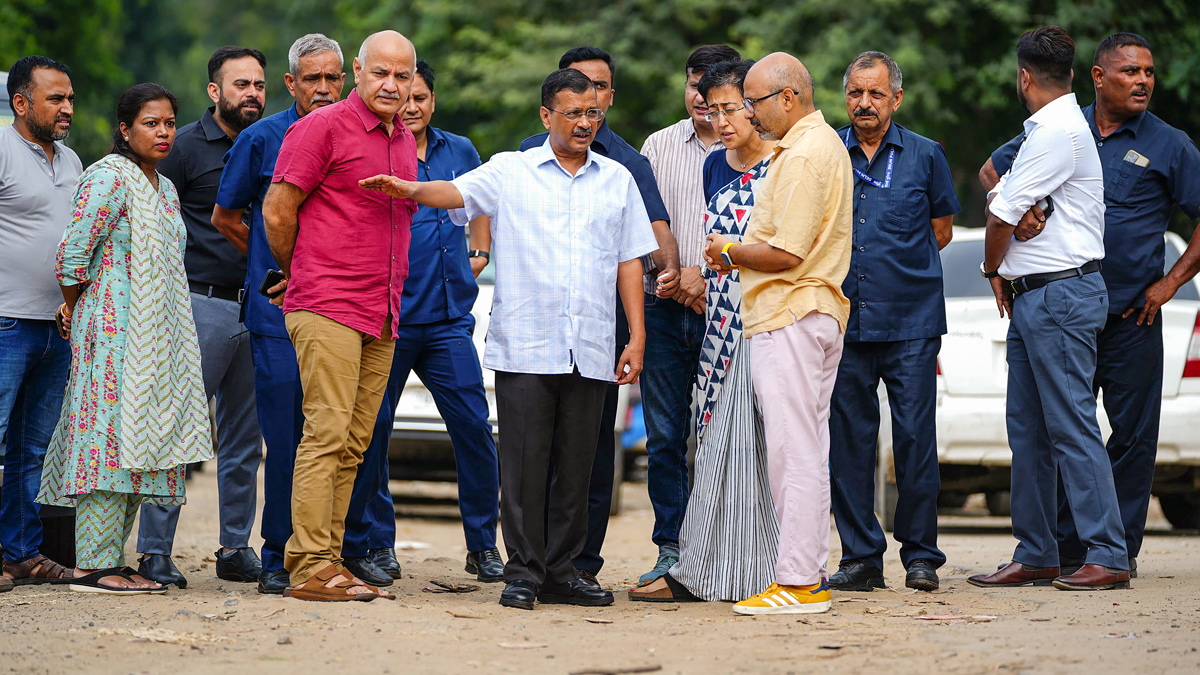 Arvind Kejriwal and Atishi