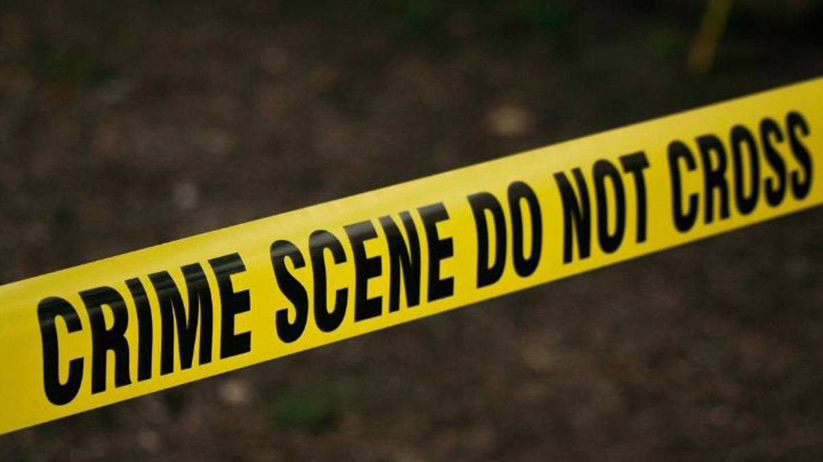 Crimes scene stock image