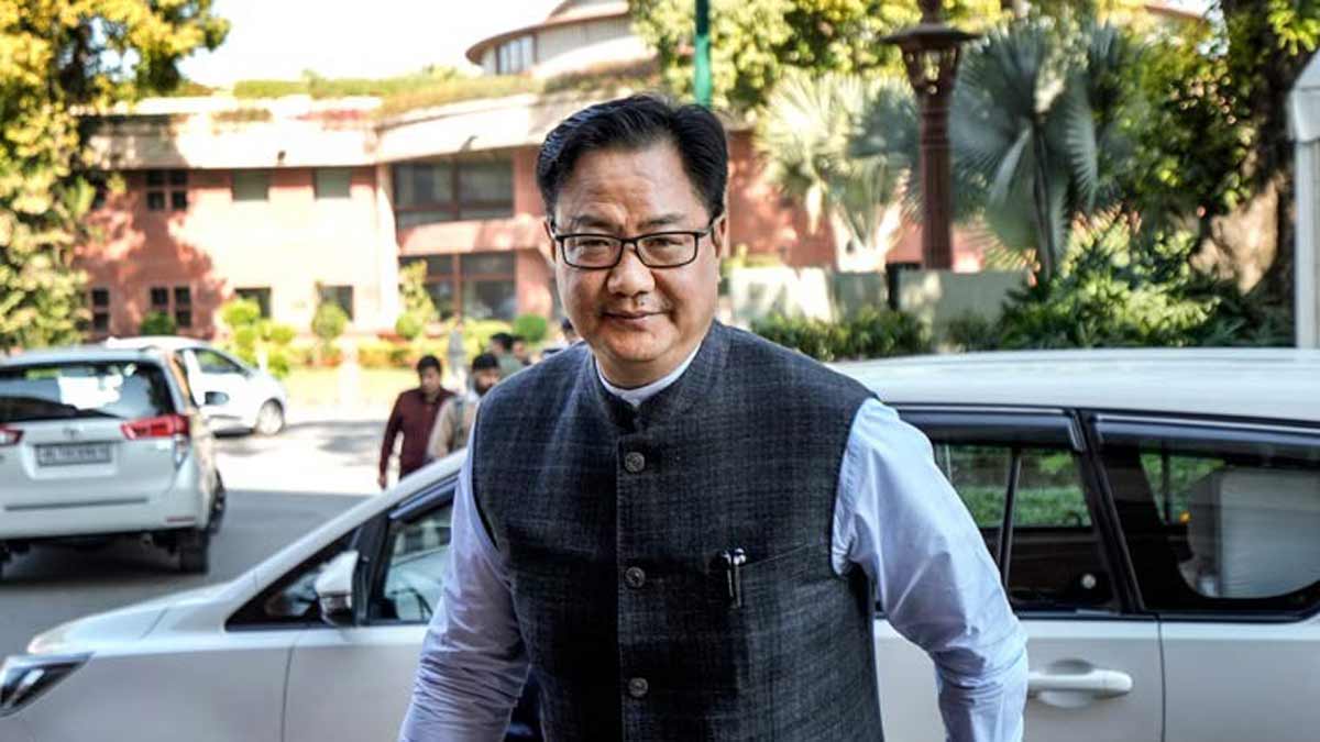 Union Minister Kiren Rijiju | PTI