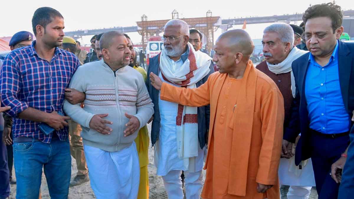 Mahakumbh fire PM Modi speaks to UP CM Yogi Adityanath; situation