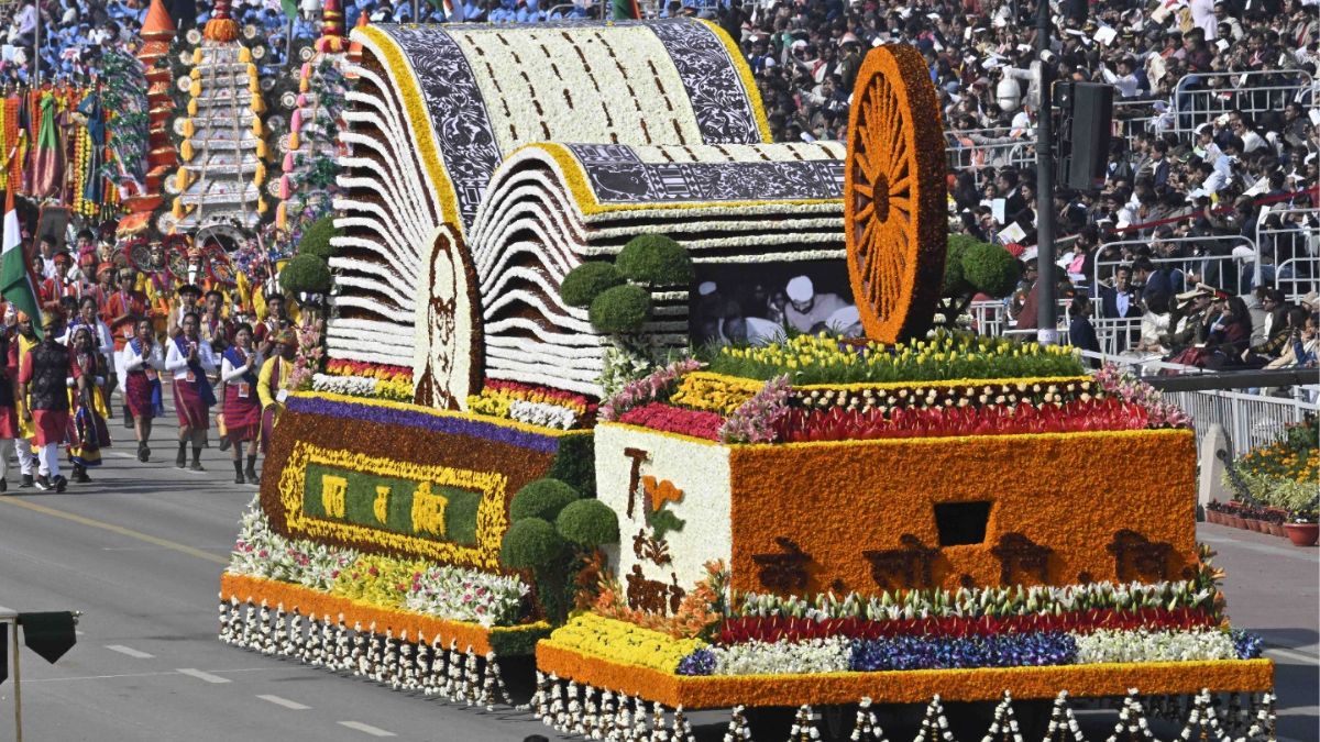 Central PWD float at the Republic Day parade 2025