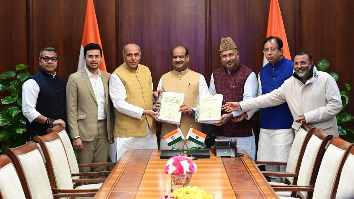 Lok Sabha Speaker Om Birla and Jagambika Pal