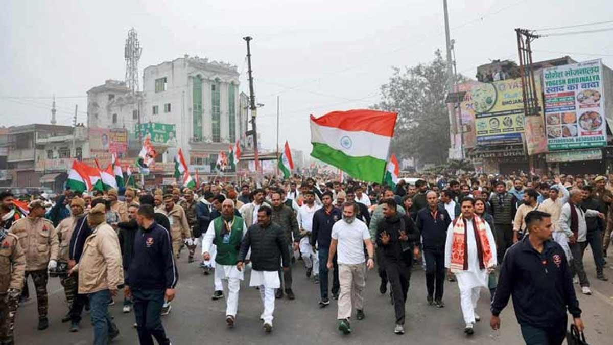 [File] Congress leader Rahul Gandhi during his Bharat Jodo Yatra | PTI