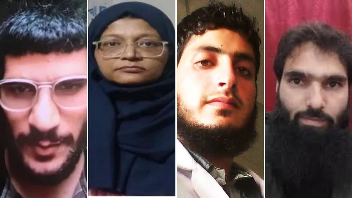 Dr Umar un Nabi, Dr Shaheen Shahid, Dr Muzammil Shakeel and Dr Adeel Rather