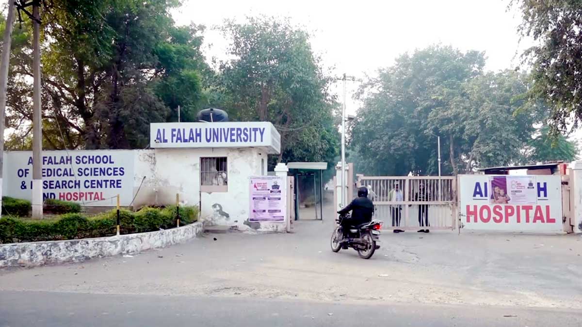 Al-Falah University in Faridabad | PTI