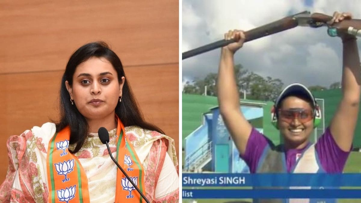 Shreyasi Singh, the MLA from Bihar's Jamui, who will take oath as a minister in Nitish Kumar cabinet | X 