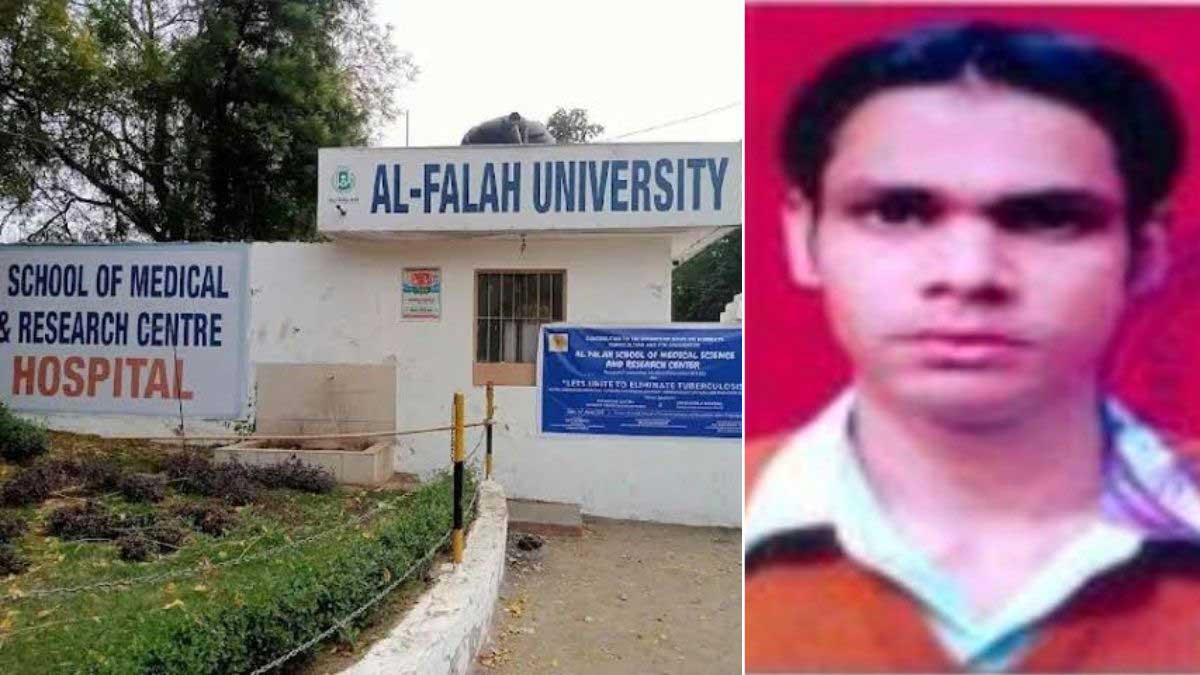 Mirza Shadab Baig, a key member of the Indian Mujahideen and an accused in the Gorakhpur, Ahmedabad and Jaipur serial bomb blasts, was also a student of Al Falah University