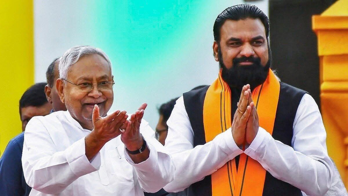 BJP Chief Minister Nitish Kumar with BJP senior leader and Deputy Chief Minister Samrat Chaudhary | X 