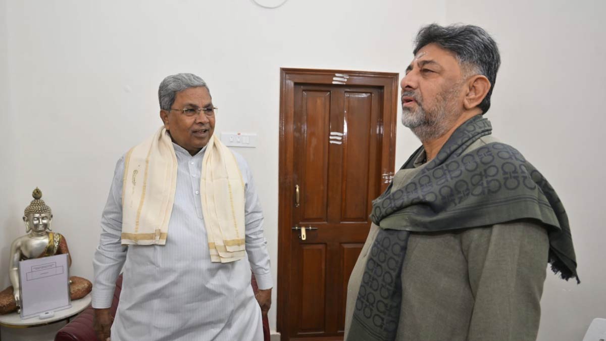 Chief Minister Siddaramaiah and Deputy CM D.K. Shivakumar | X/CMO