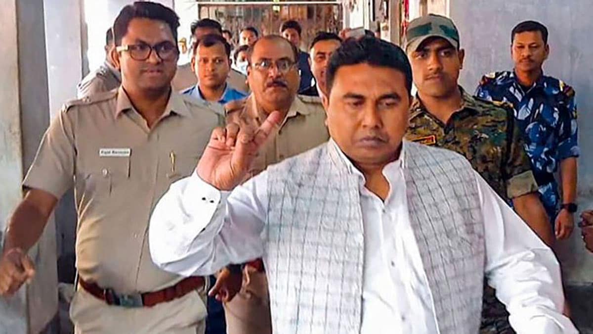 (File) Sheikh Shahjahan | PTI