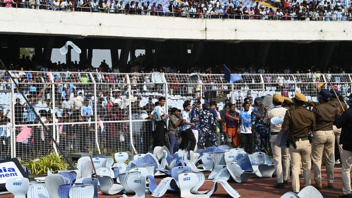 Lionel Messi's Salt Lake event ended in chaos on Saturday | Salil Bera