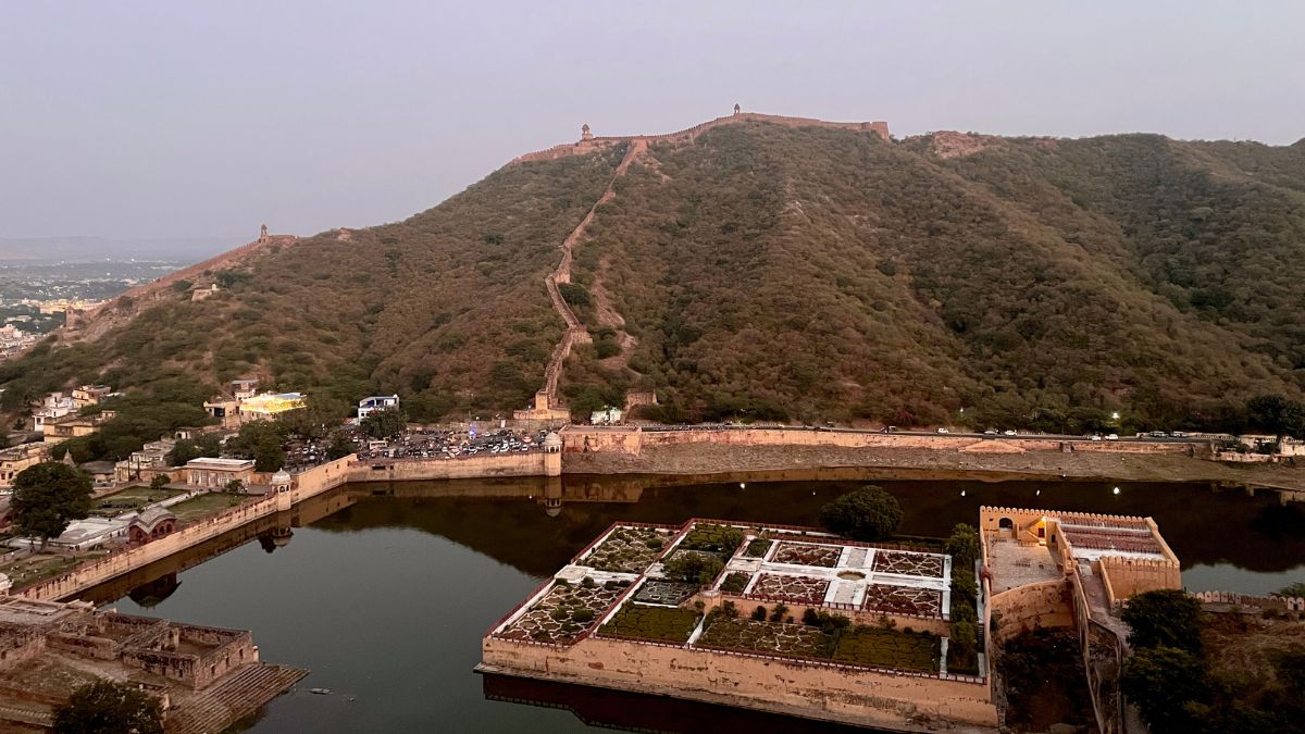 From the Amer Fort on the edge of the Aravalli Hills at Jaipur, Rajasthan | Nitin SJ Asariparambil