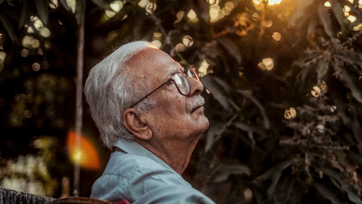 **EDS: FILE PHOTO** In this file photo, Eminent Hindi writer and Jnanpith Award winner Vinod Kumar Shukla passed away at 89, in Raipur, his family members said. (PTI Photo)  (PTI12_23_2025_000246B)