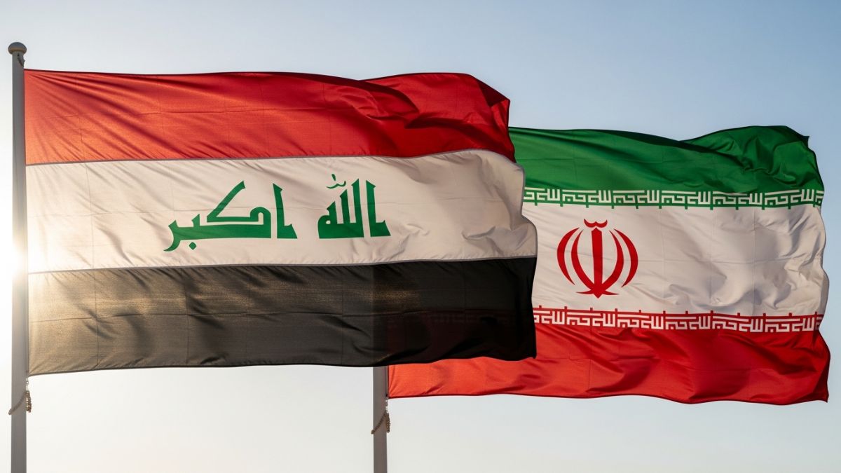 The national flags of Iraq and Iran | THE WEEK AI