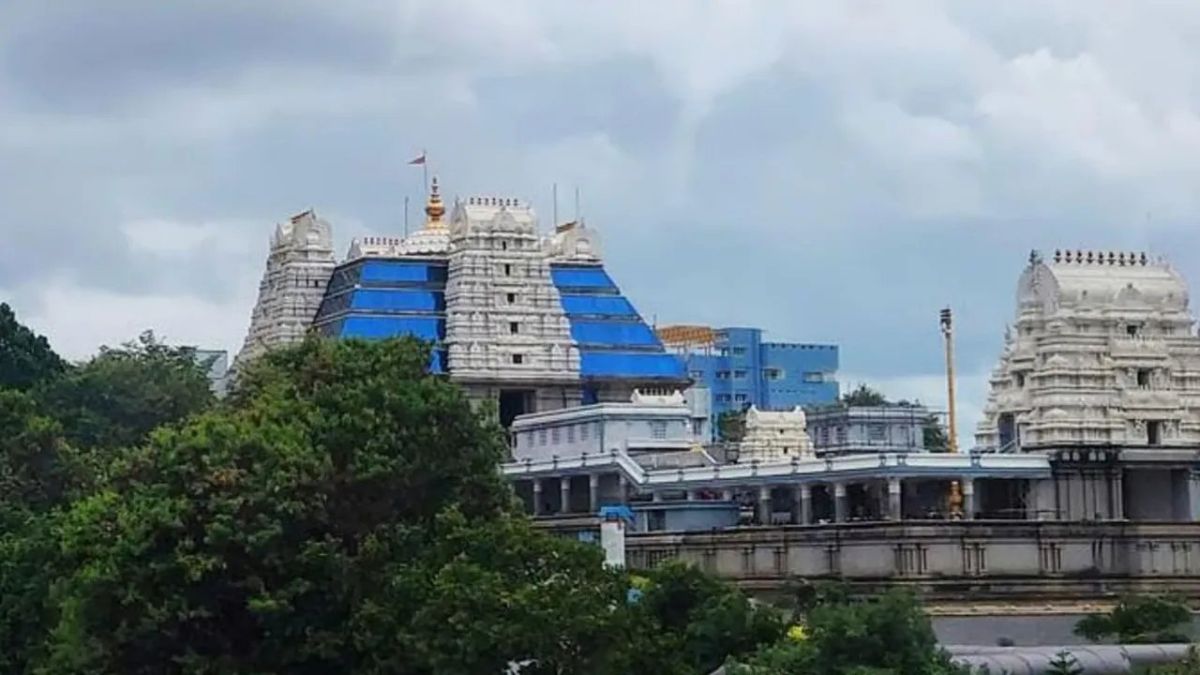 The iconic Hare Krishna temple in Bengaluru | X 