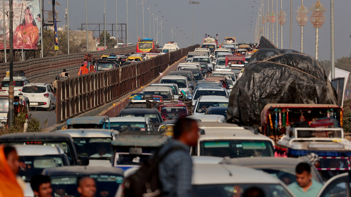 mahakumbh traffic