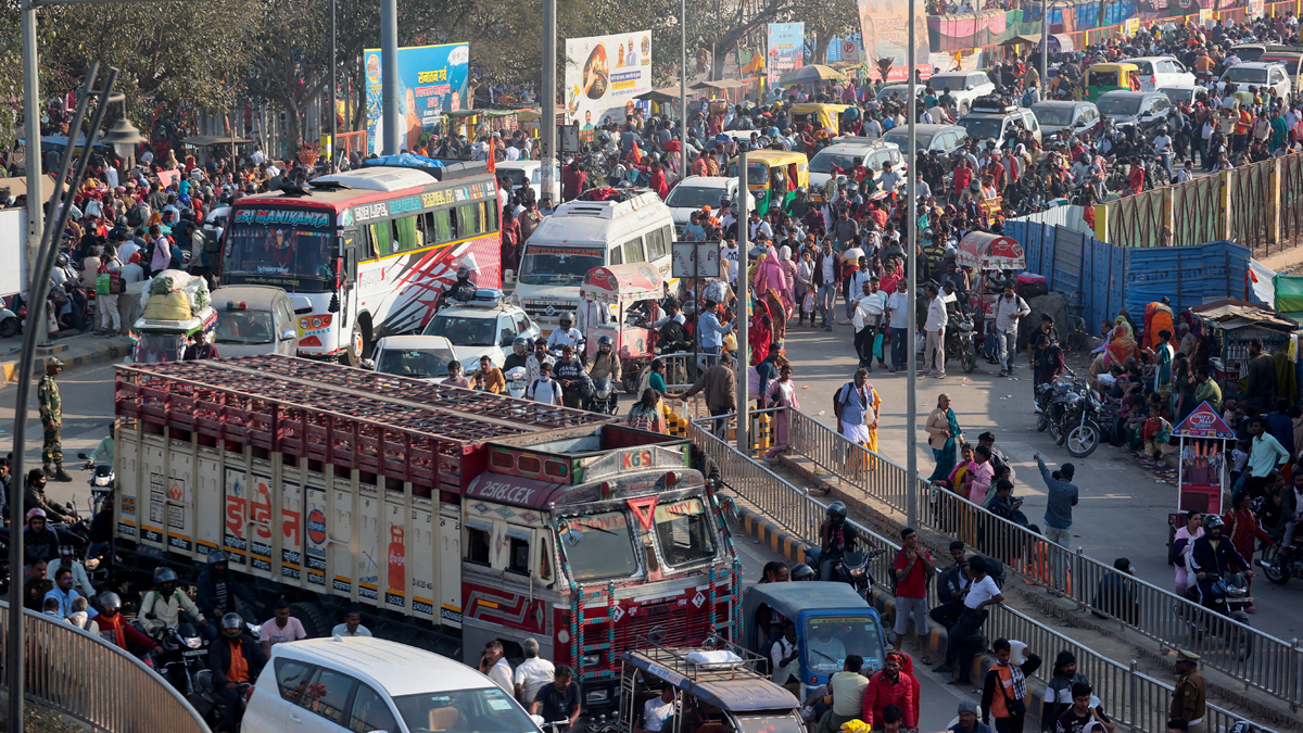 Mahakumbh Prayagraj traffic