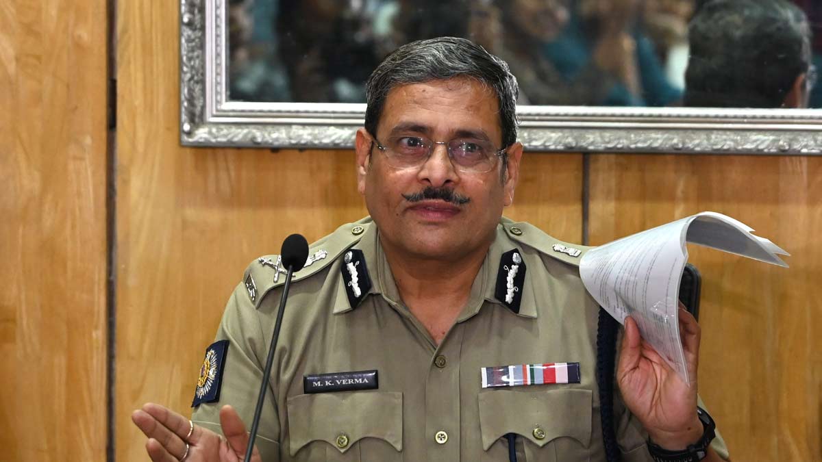 Kolkata Police Commissioner Manoj Kumar Verma | Salil Bera
